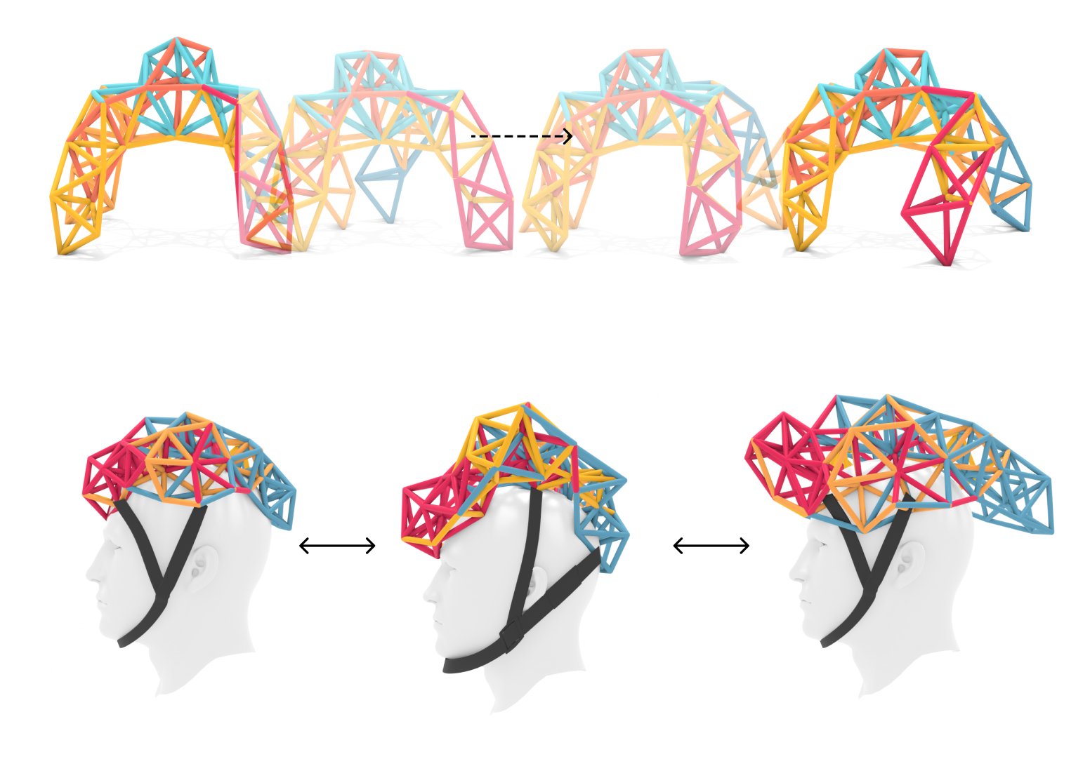 Muscle Synergy Evolution in Actuator Networks teaser